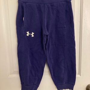 Girls Under Armor Crop Joggers